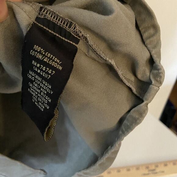 Red Head Camo Green Mens Sz M Button Up Sleeve Padded Shooting Hunting Field - Picture 9 of 13